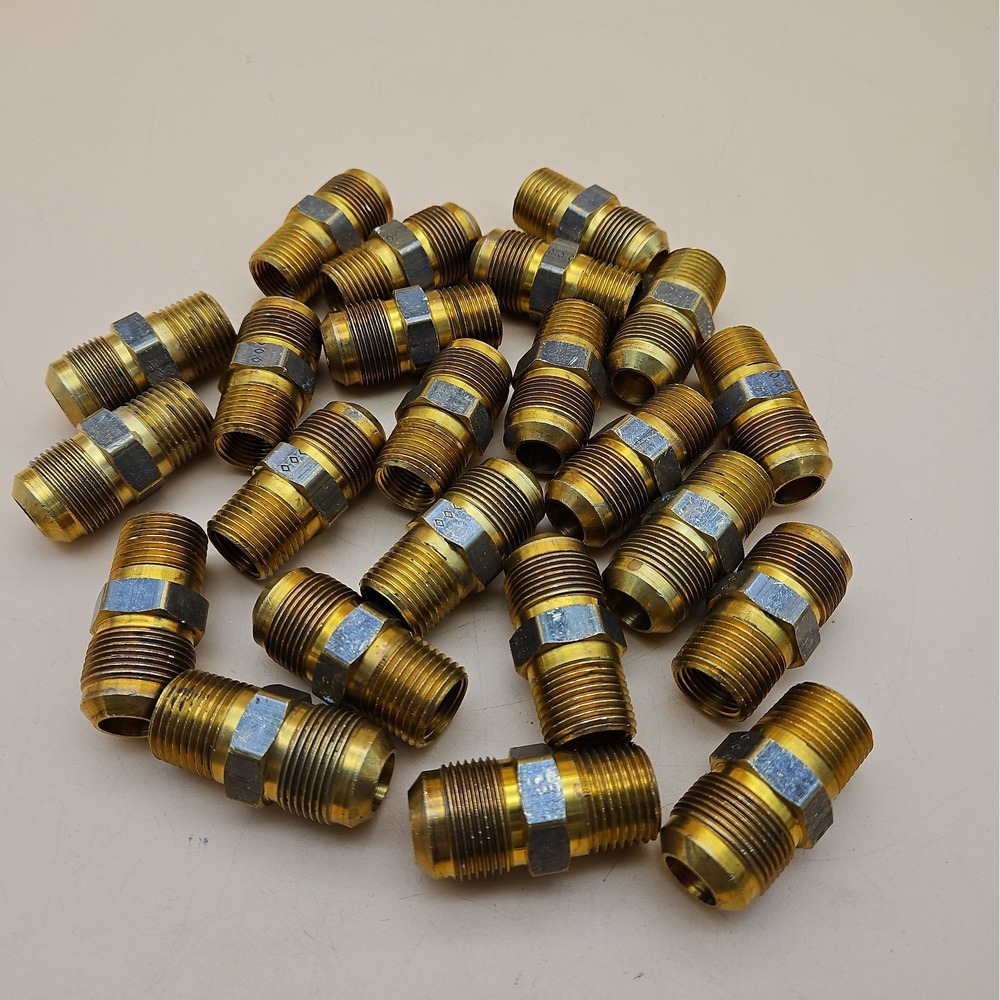 BrassCraft Gas Appliance Connector MAU2-10-8 Male Union 5/8" OD Tube Lot Of 23